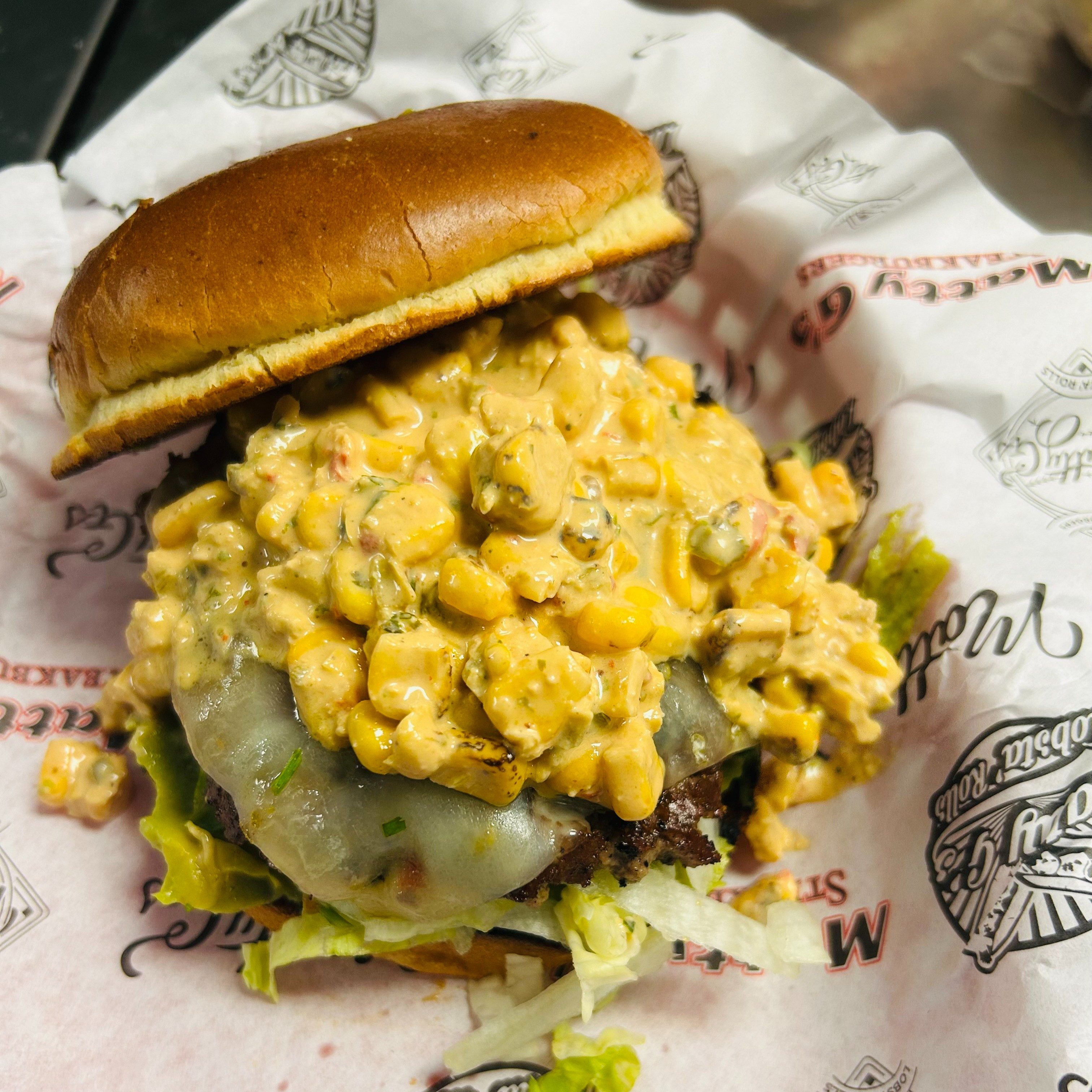 Big Man on Campus Burger.