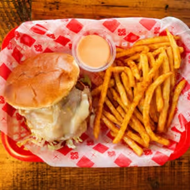 Jam Shot Burger.