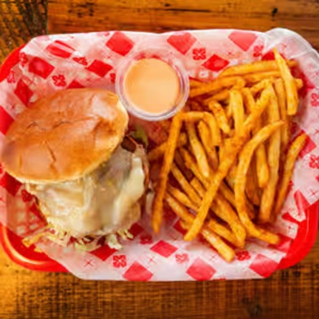 Jam Shot Burger.