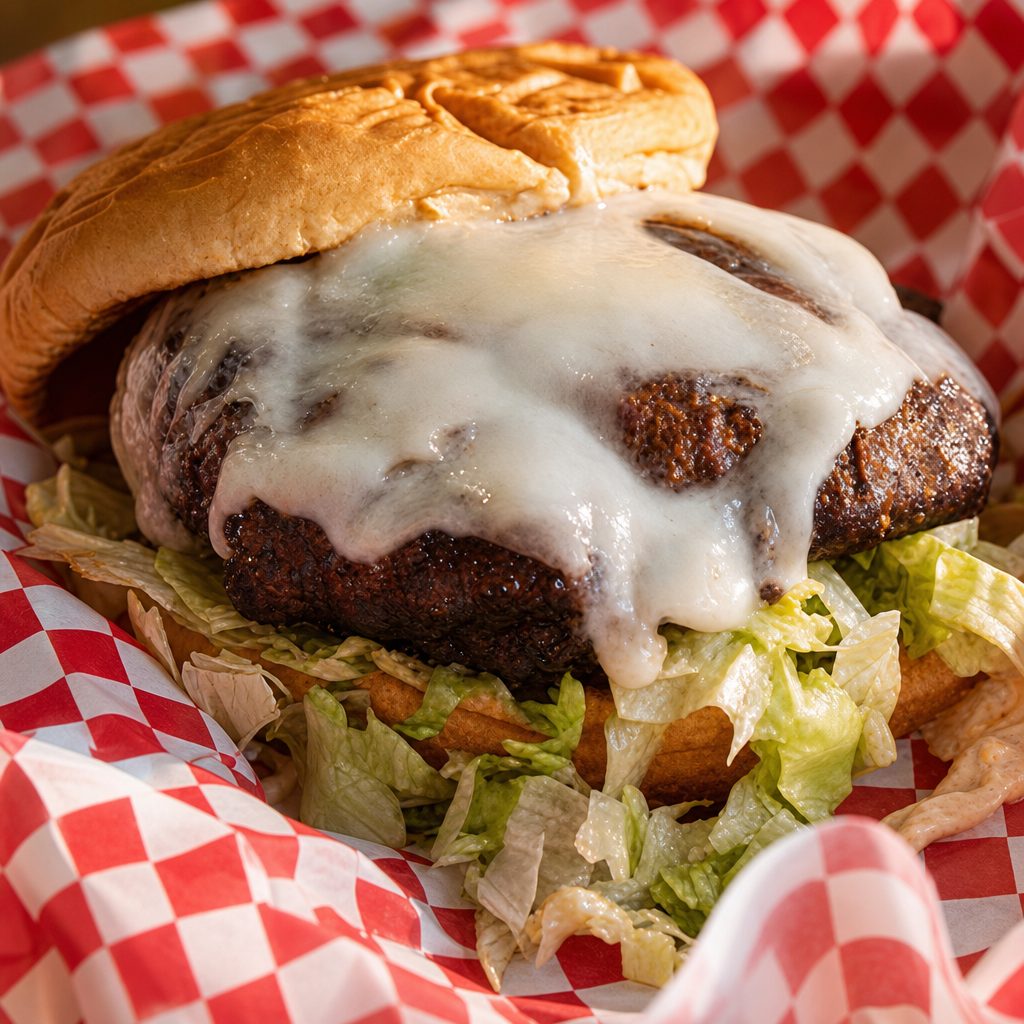 No Hitter Burger.