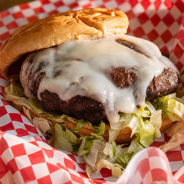 No Hitter Burger.