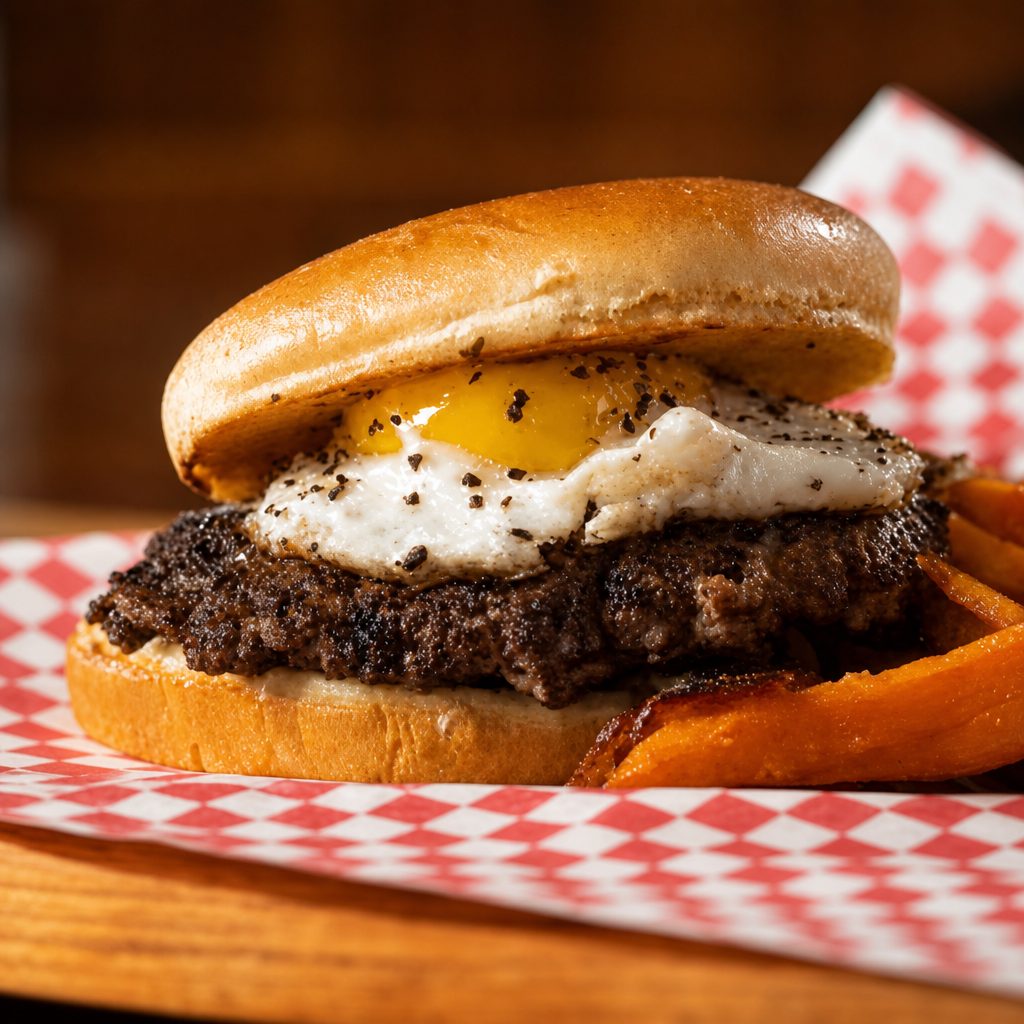 Bullet Work Burger.