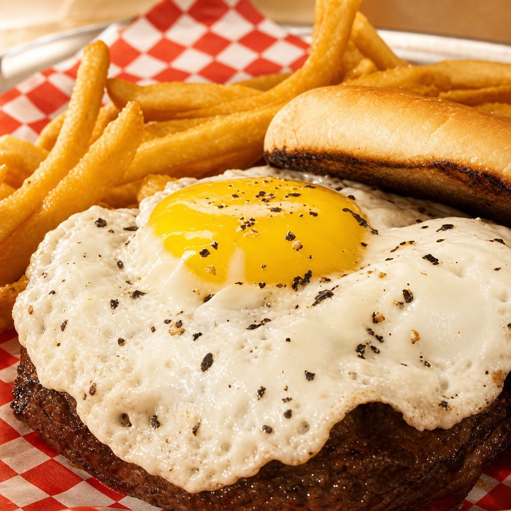 Triple Crown Burger.
