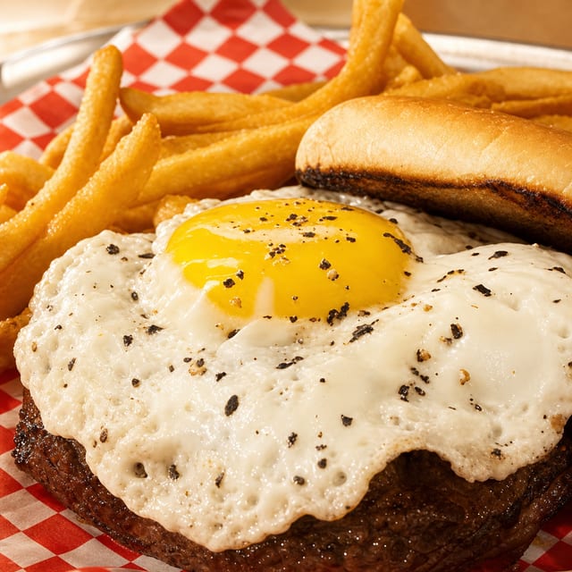 Triple Crown Burger.