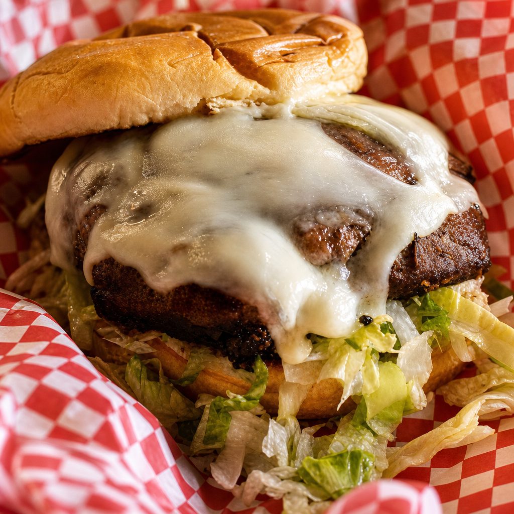 No Hitter Burger.