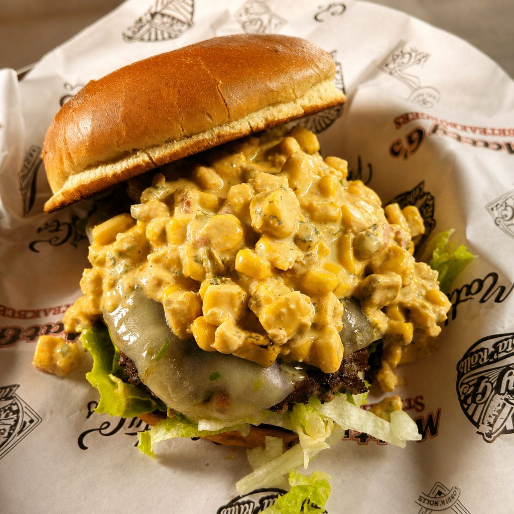 Big Man on Campus Burger.