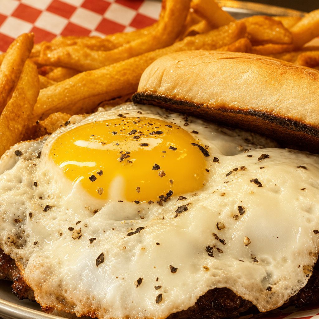 Triple Crown Burger.