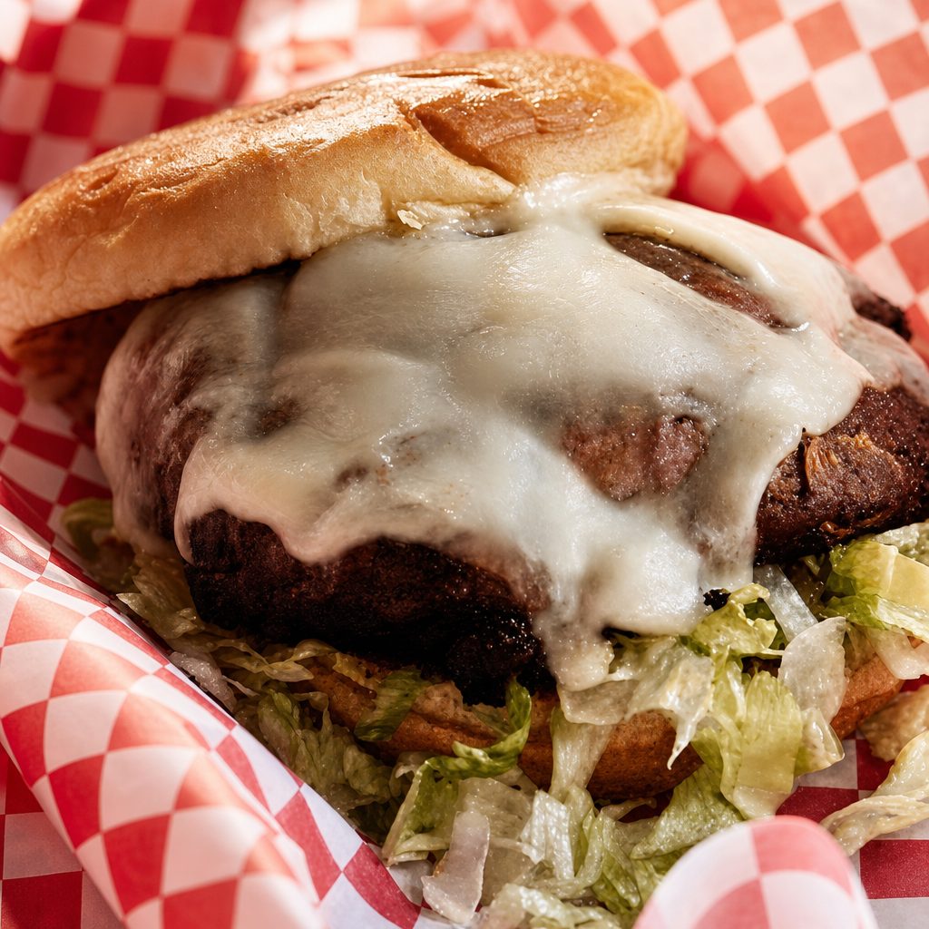 No Hitter Burger.