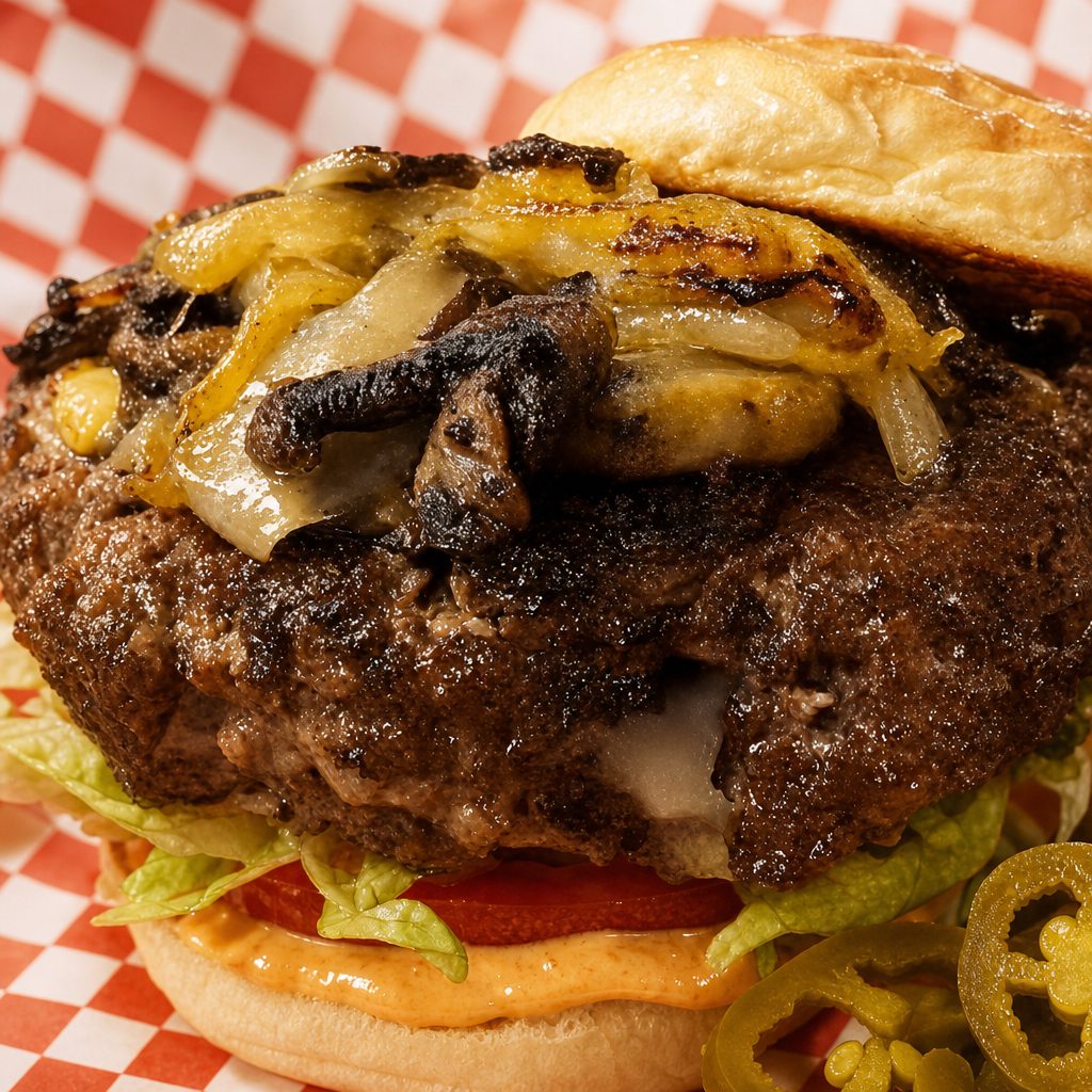 Photo Finish Burger.